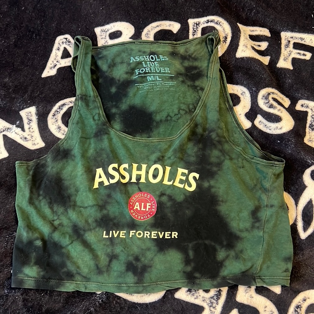 ALF - Assh*les live forever - jameson styled shirt.